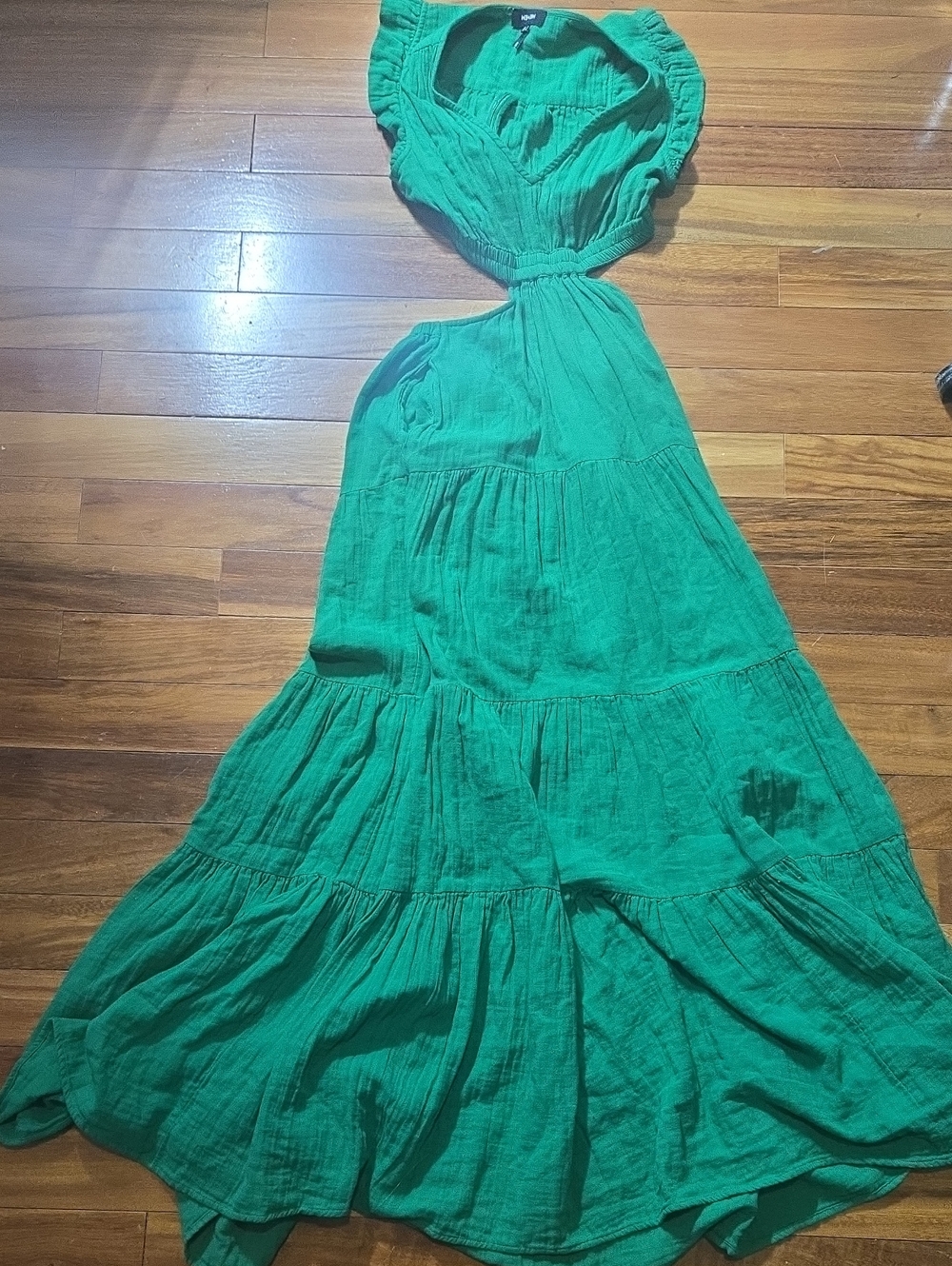 Me + Em Sleeveless Cutout Maxi Dress 4 - Picture 5 of 8